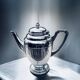 Art Deco Tea/Coffee Service Rodolphe Reysec (Silver Plated Metal)