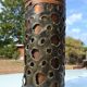 Vintage umbrella stand Sara Italy "copper blade"