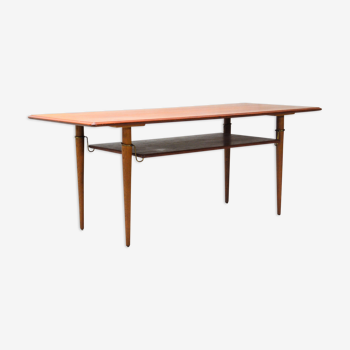 Scandinavian teak wooden table from the 1960s