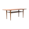 Scandinavian teak wooden table from the 1960s