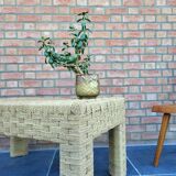Rope coffee table