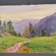 Georges Planes (1897-1977) Valley Landscape, Riverbank (double-sided)