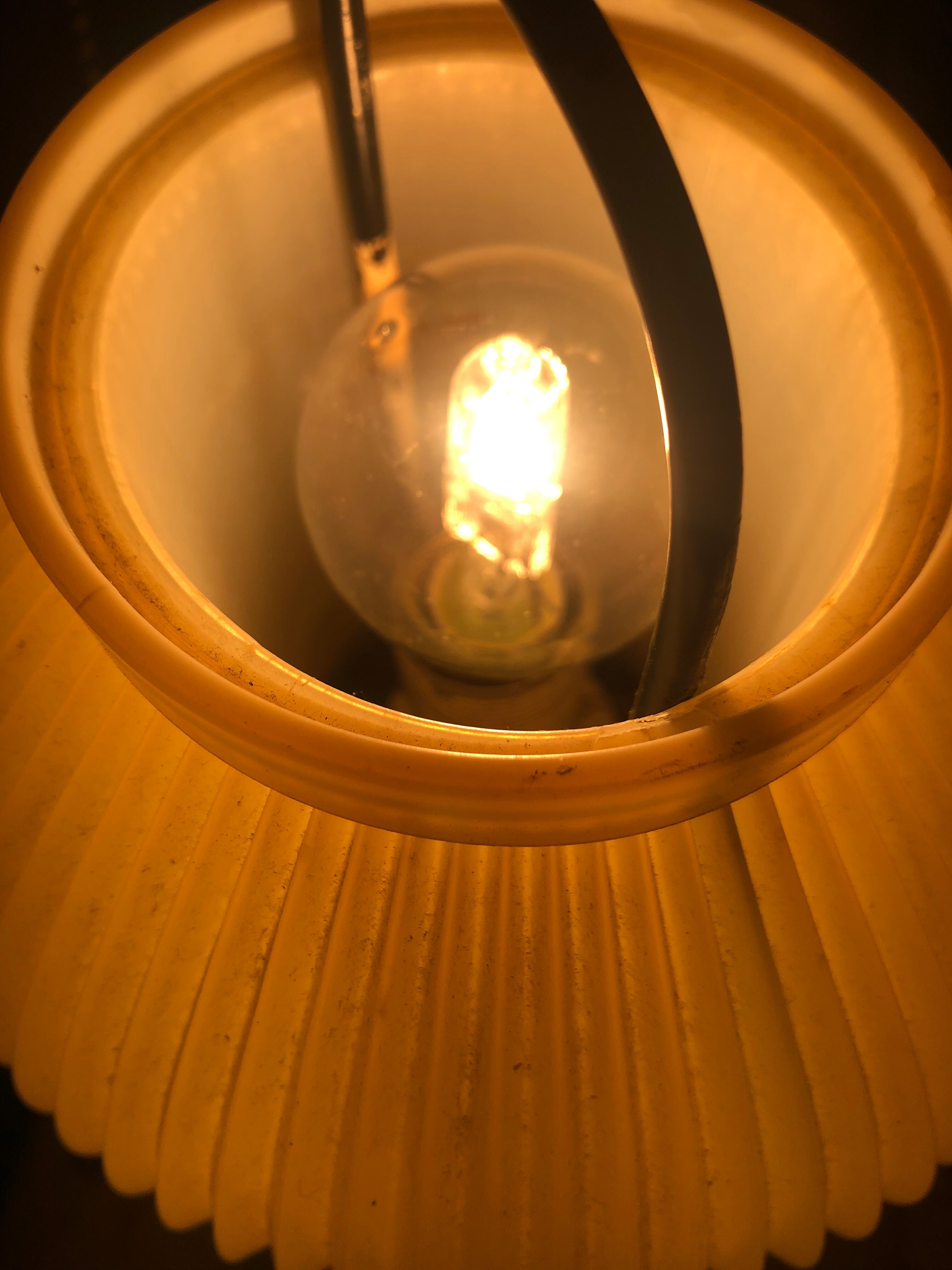 Bedside lamp Rispal tripod 50s