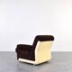 Fauteuil de salon allemand du milieu du siècle, années 1970.