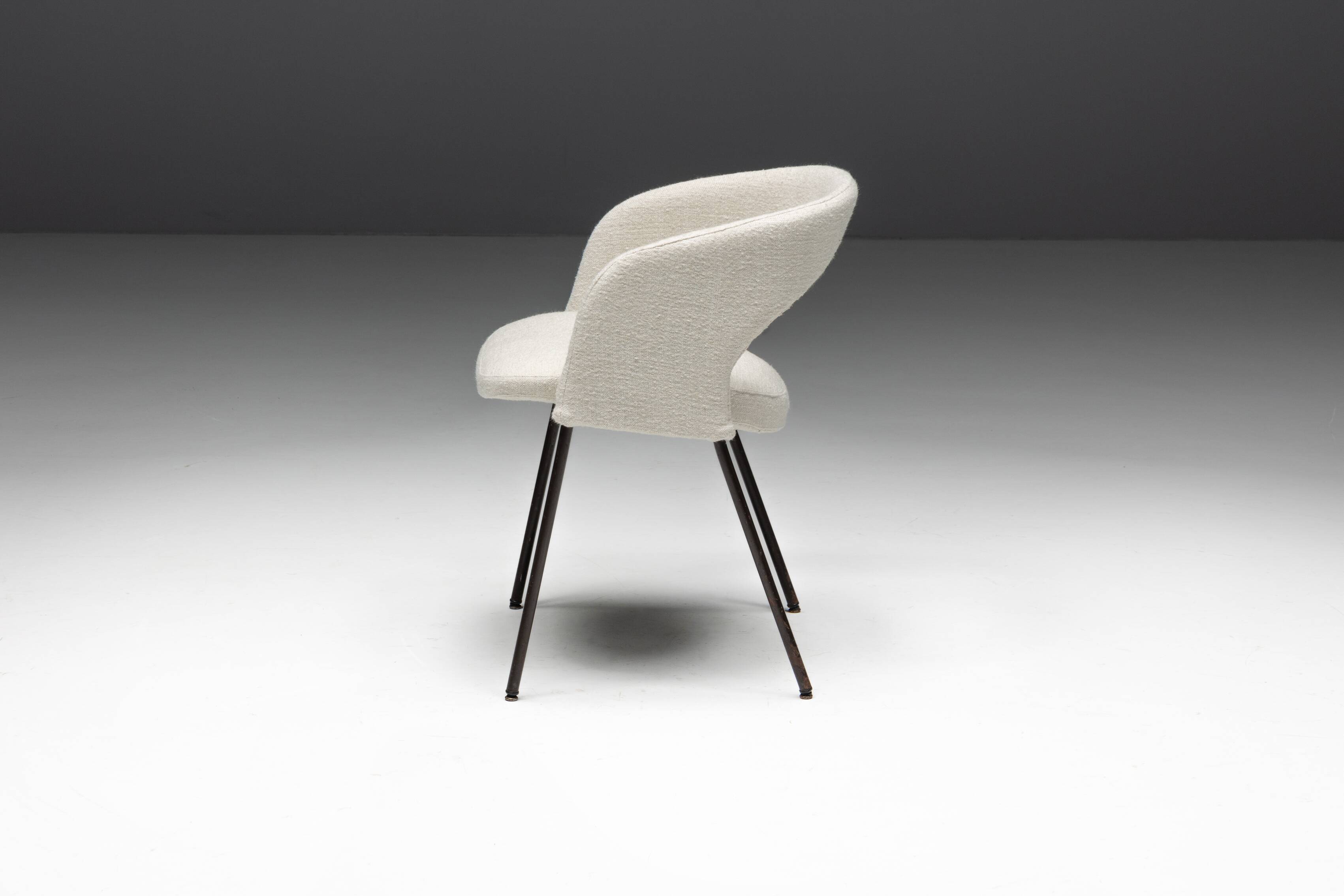 Dining chairs by Gastone Rinaldi for Rima, Italy, 1950s