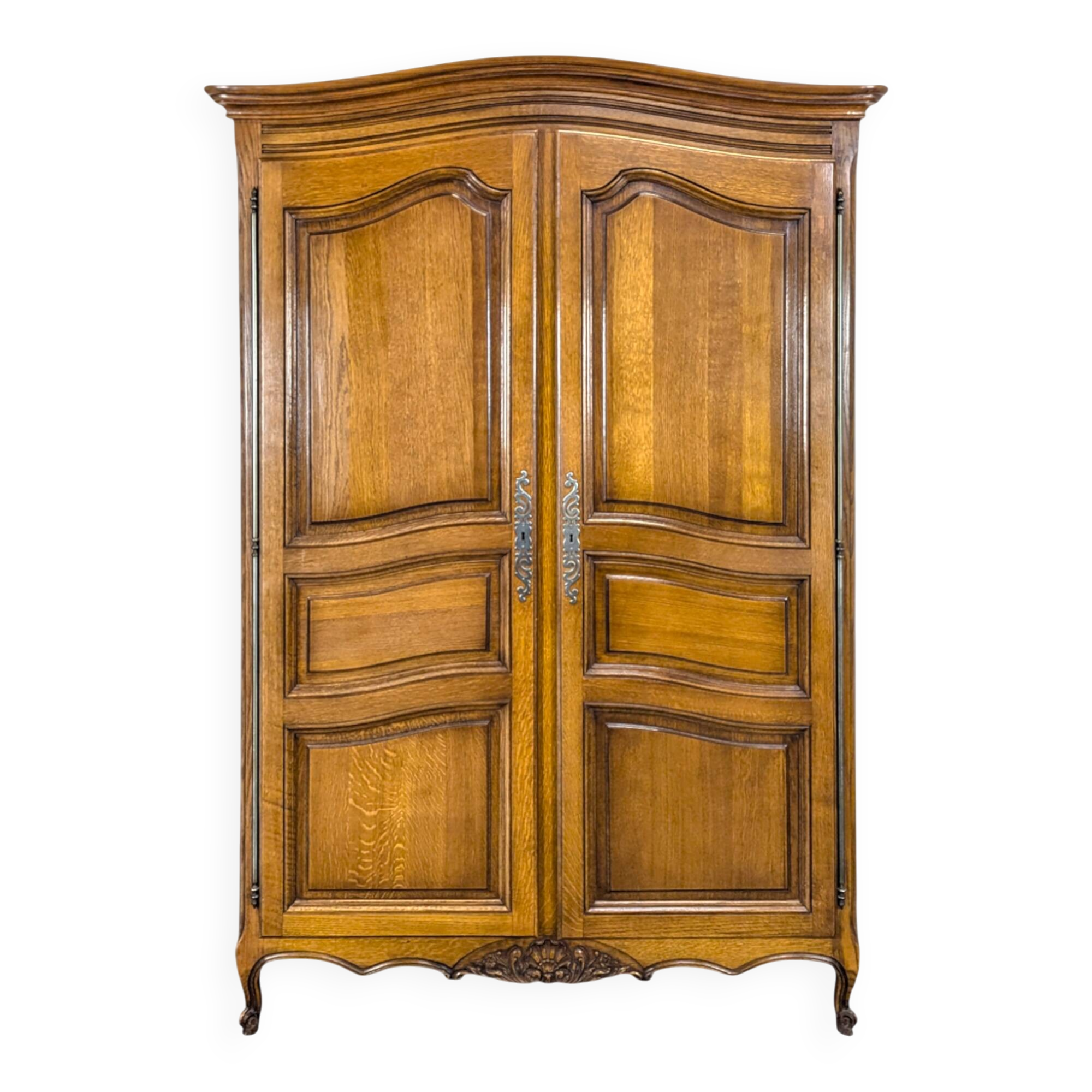 Oak dressing room wardrobe