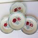 4 dessert plates of Digoin Sarreguemines model Troyes 220550