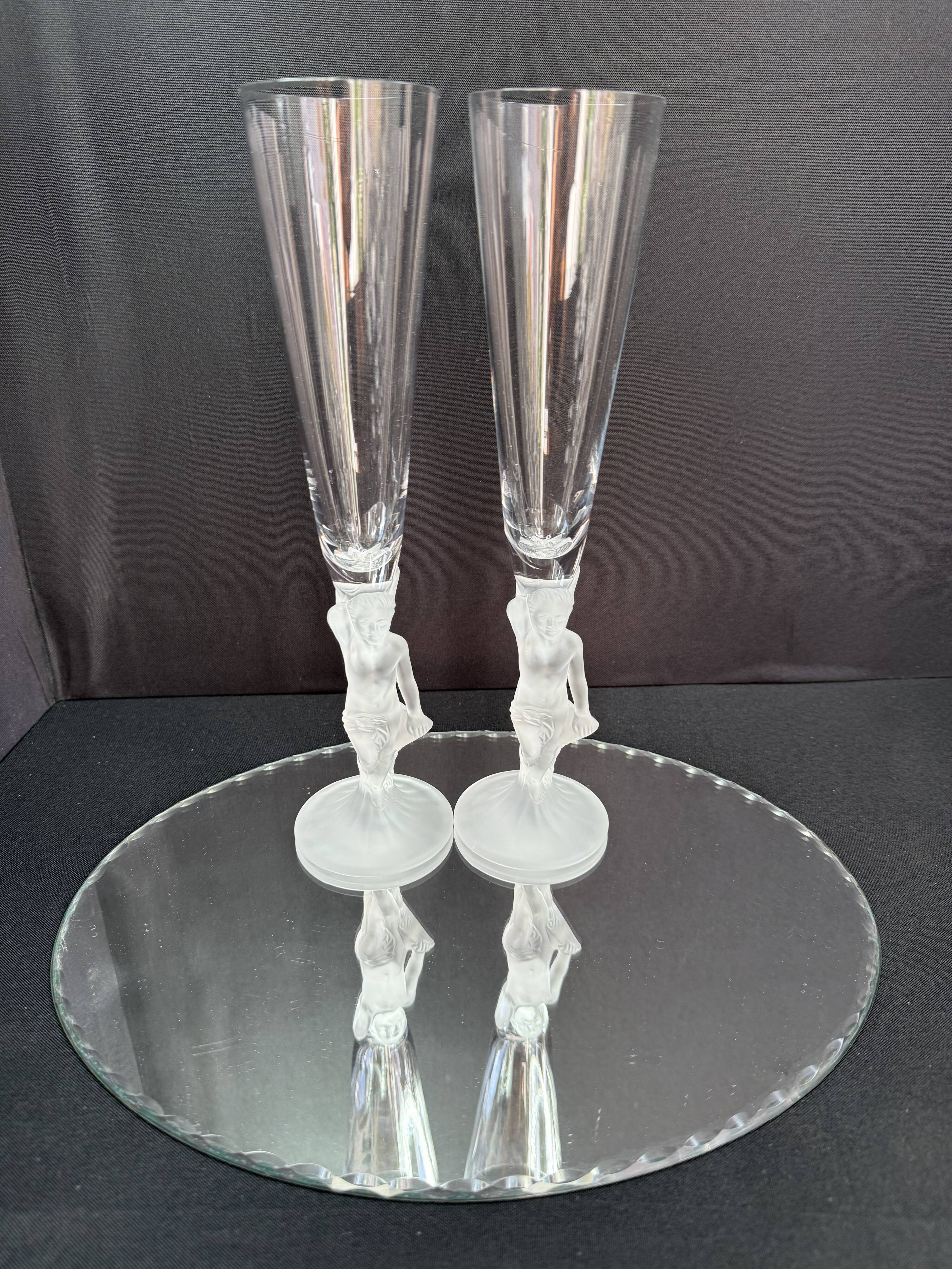 Flûtes à champagne Amour de Deutz