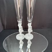Champagne flutes Amour de Deutz sold in sets of 2.