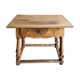 Old country desk feet turned