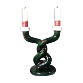 Lampe à poser vintage bougies de verre
