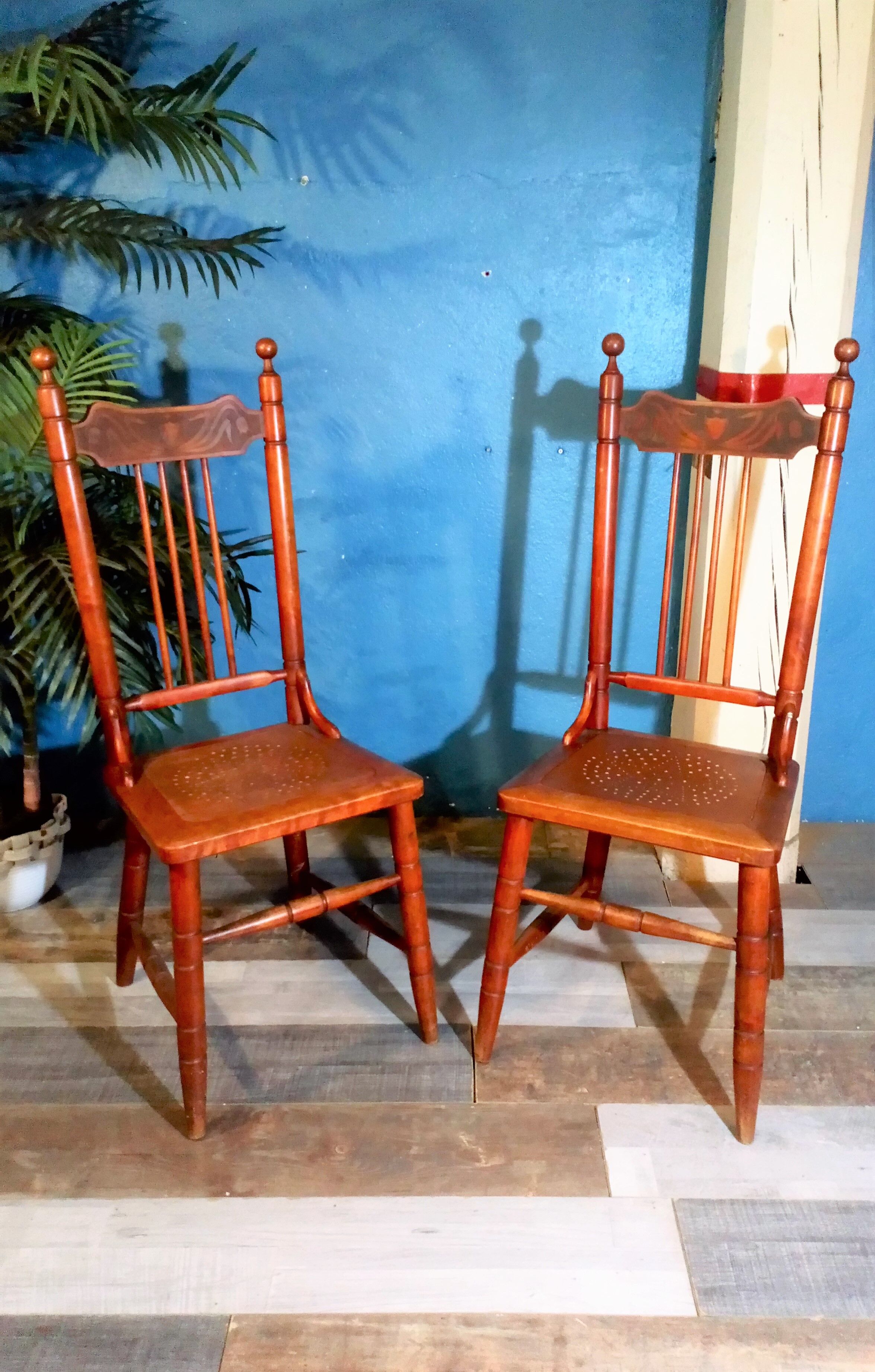 Chaises Autrichiennes début XXème