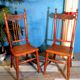 Chaises Autrichiennes début XXème