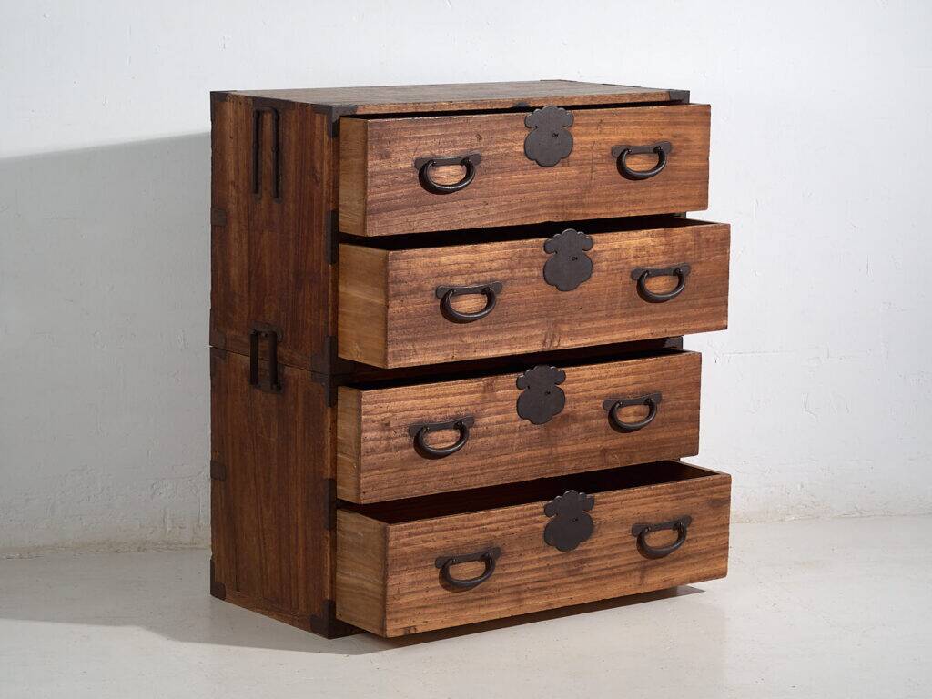 Ancient Japanese Tansu – Meiji/Taishō Period (c. 1890-1926) #57