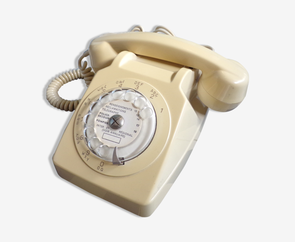 Téléphone Socotel à cadran