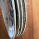 Flat plates Sarreguemines Terre de Fer model Blue Favorite