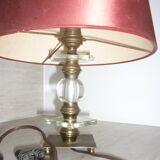 Red table lamp