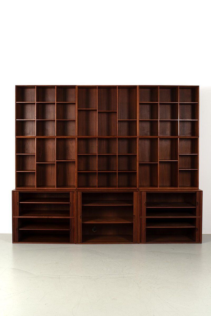 9-Piece Sideboard by Peter Hvidt & Orla Mølgaard-Nielsen