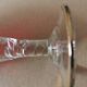 7 vintage crystal glasses