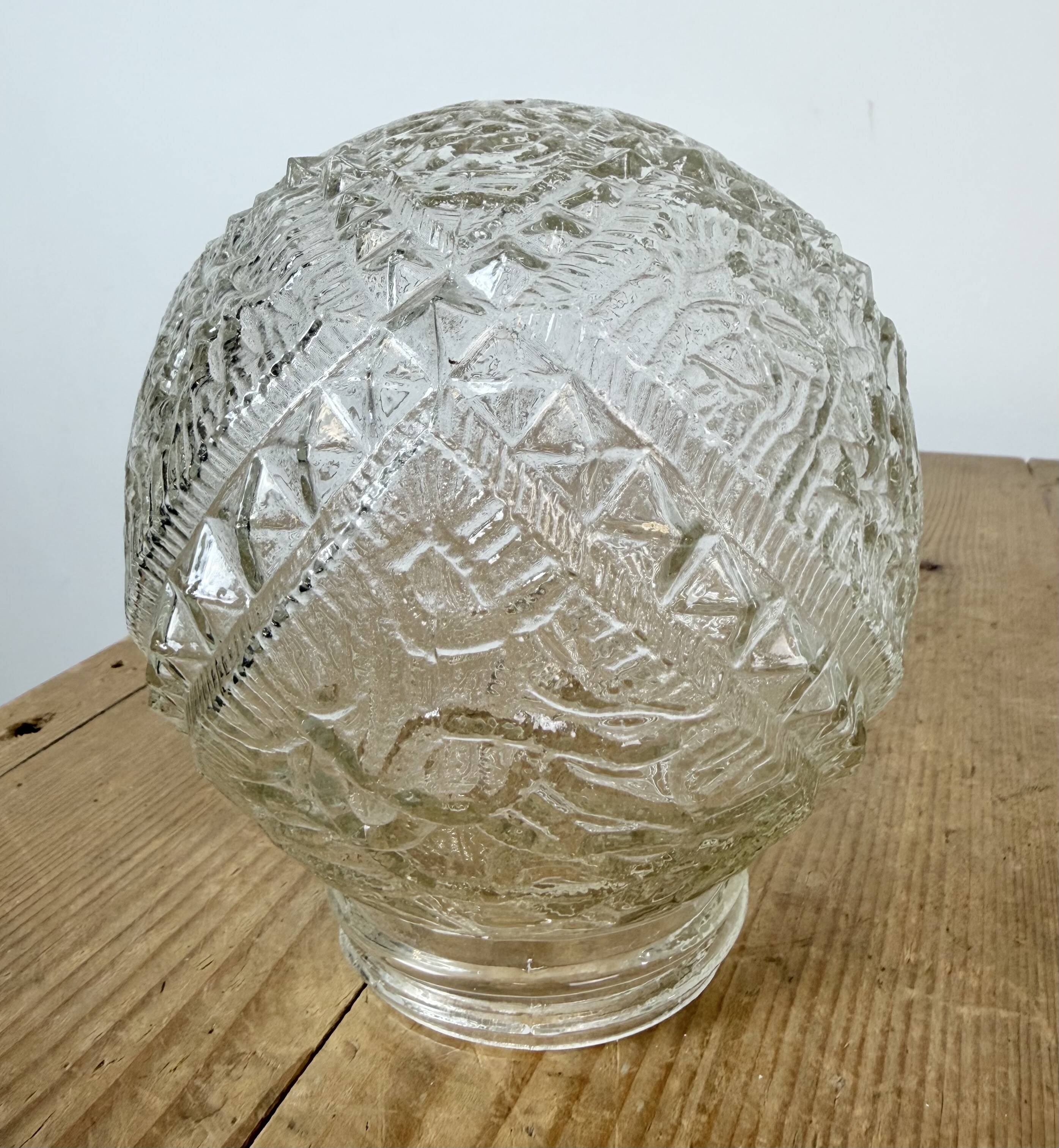 Vintage White Porcelain Ceiling Light, 1970s