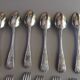 silver metal cutlery