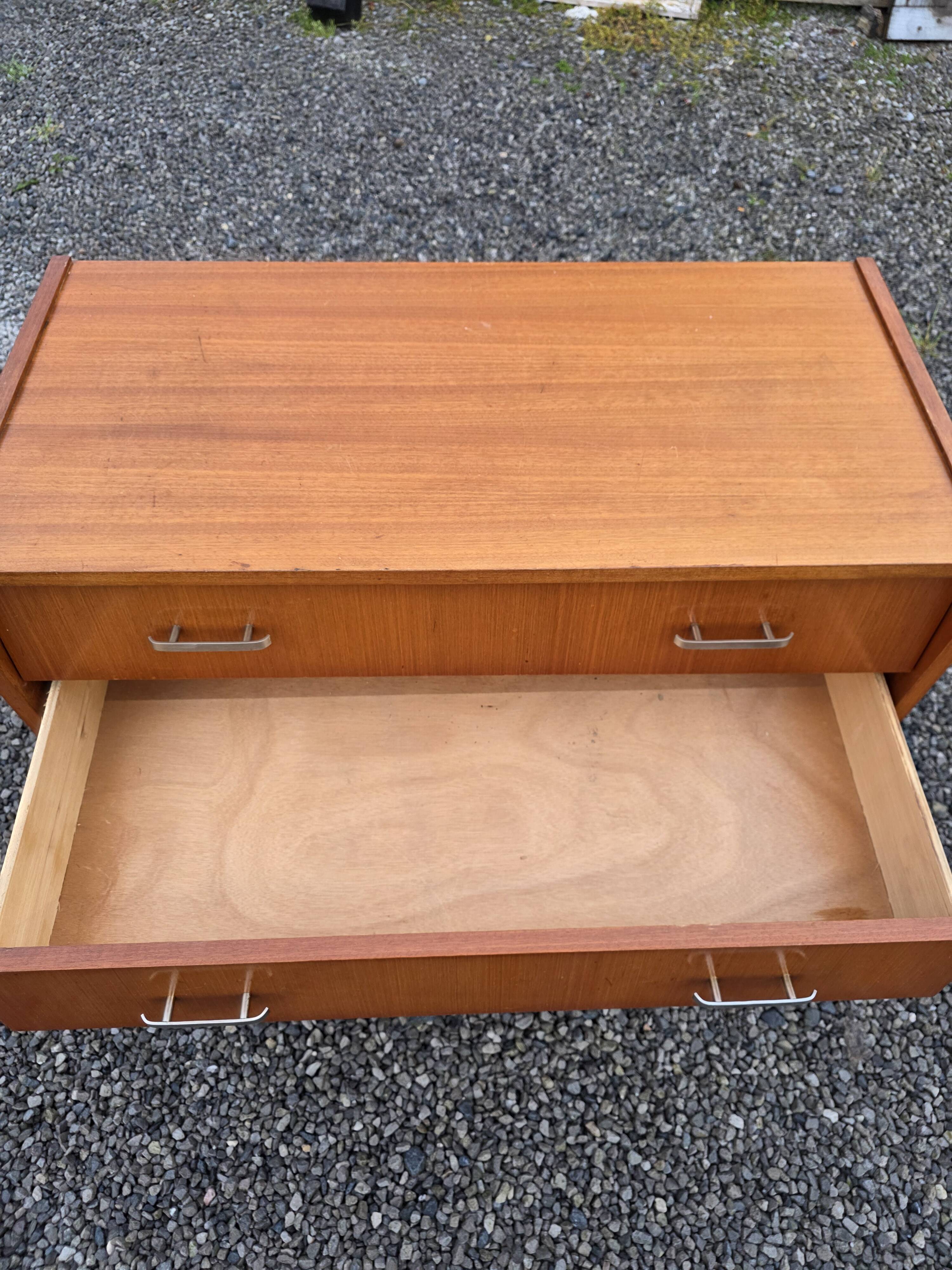 Vintage teak commode from the 1960s.