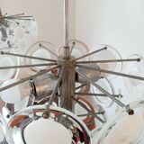 Vistosi Murano 2 suspensions en verre 1960'