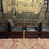 Suite of 4 Syrian style armchairs
