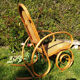 Fauteuil rocking chair refait à neuf