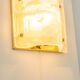 Pair of Murano glass wall sconces by Hillebrand, Germany, 1970s.