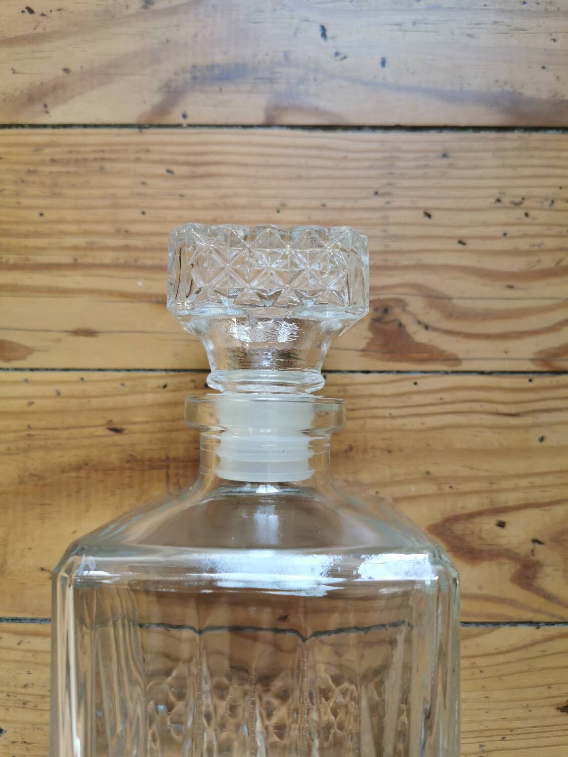 Vintage whiskey decanter