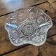 Pressed-mould glass cup – Stars & palmettes – 1960s-70s