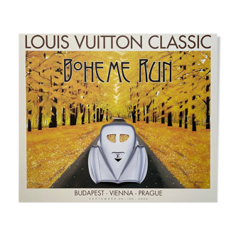 Poster Razzia - Boheme Run - Louis Vuitton Classic 2006- Small size - On linen