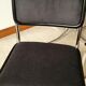 Série de 4 chaises B32 Marcel Breuer en velours côtelé noir