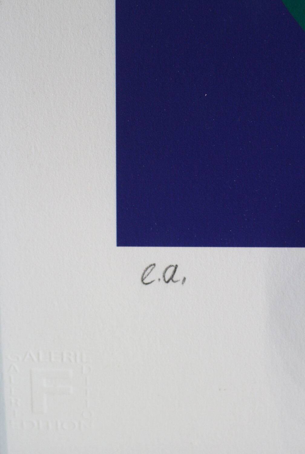 Geneviève Claisse - Signed screen print