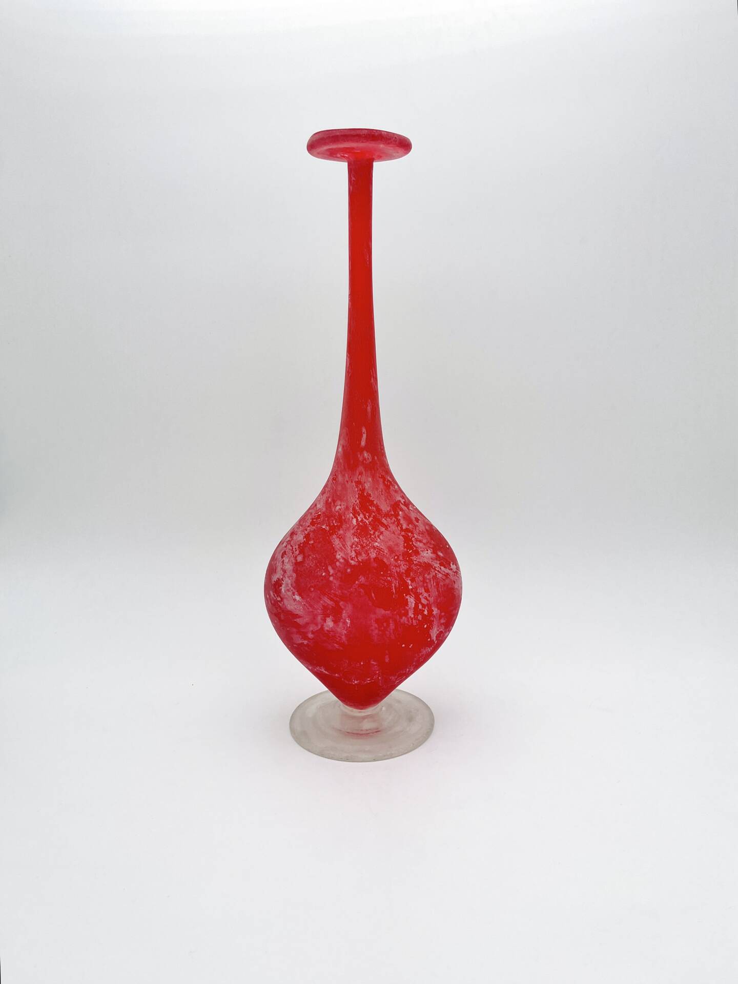 Monumental Vase 44cm - Signed Sandro Frattin - Scavo
