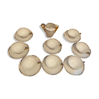 Service à café années 20-30 porcelaine de Limoges