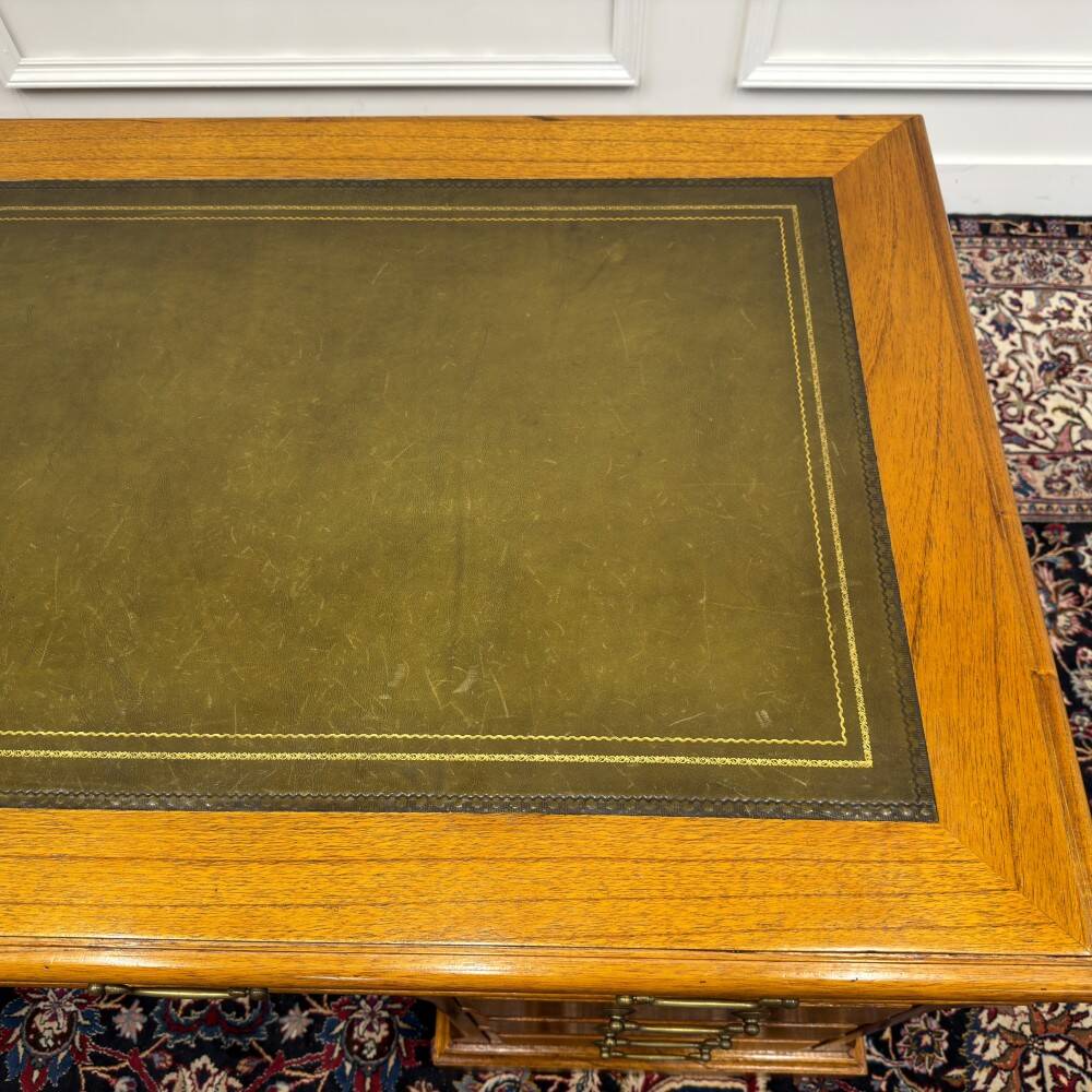 Classic English Globe Wernicke Desk