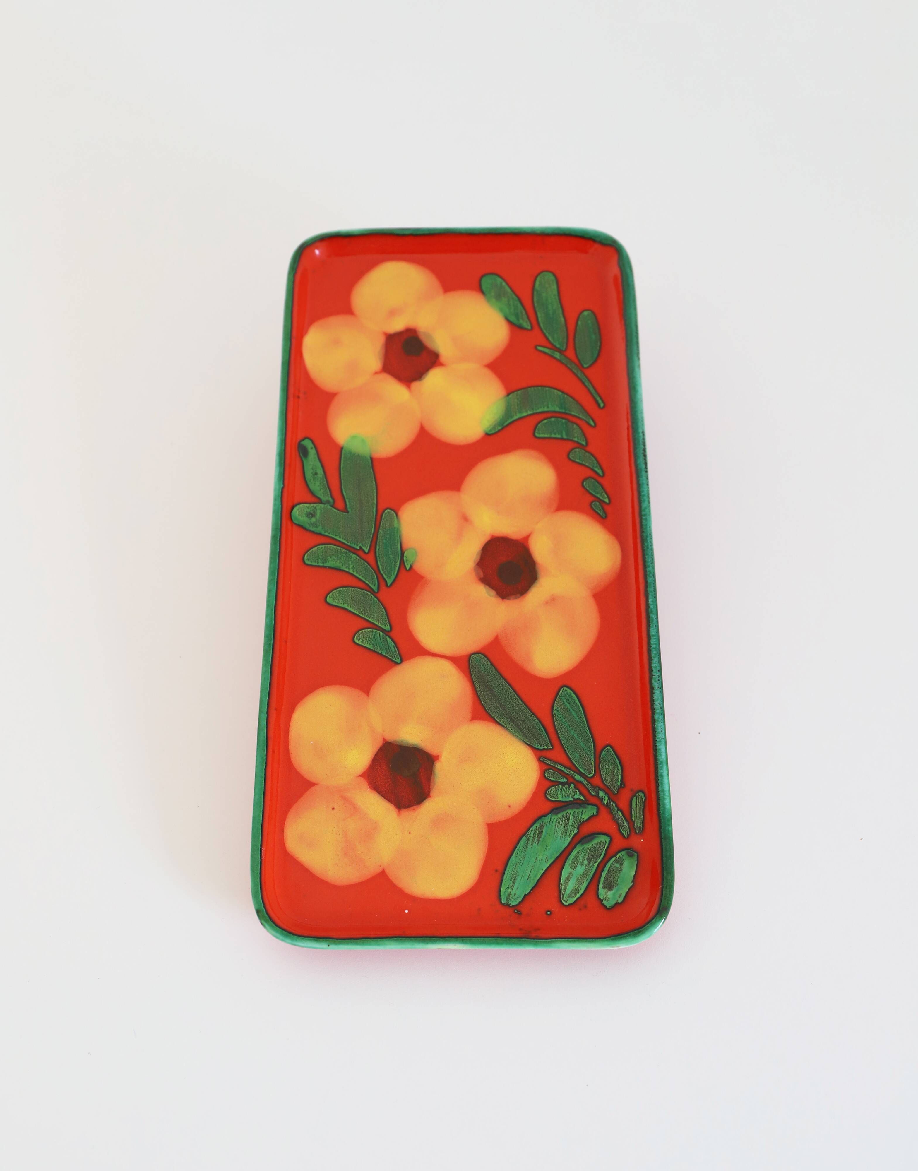 Vintage '60s ZELLER KERAMIK cake plate