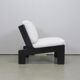 Brutalist oak lounge chair by Esko Pajamies for ASKO, Finland 1970s