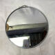 Round vintage barber mirror