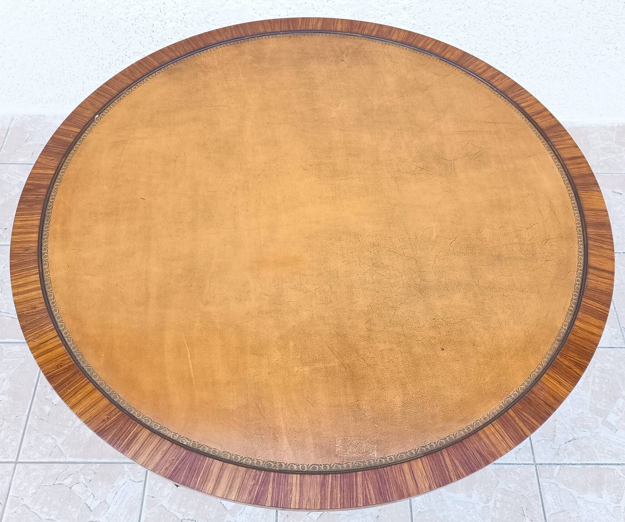 Louis XVI style game table in precious wood