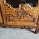 Showcase bibliotheque louis xv in chene of the xix th century