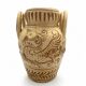Sgraffito Neo-Archaic Vase - Signed FF Fanciullacci, 1950