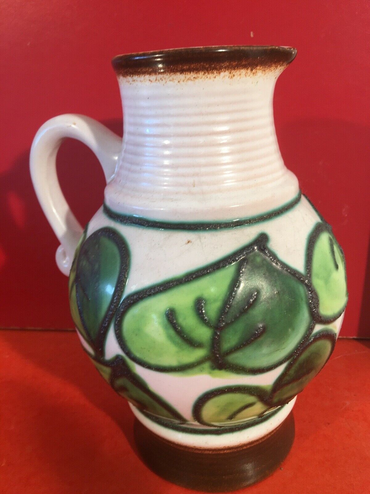 Vintage ceramic pitcher