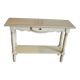 Console élégante et classique – couleur crème – 1 tiroir