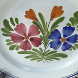 Assiettes faïence faites main  19e