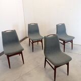 Set of 4 dining chairs 'Burgerwei' - new upholstery