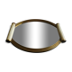 Plateau miroir art déco