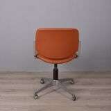 Vintage 1960s desk chair "dsc 106" design by g piretti for anonima castelli